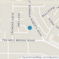 Map location of 5724 Cutler Lane, Fort Worth, TX 76179
