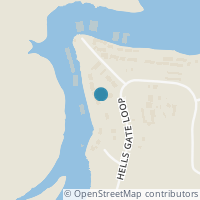 Map location of 3033 Hells Gate Loop, Strawn TX 76475