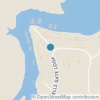 Map location of 3061 Hells Gate Loop #13, Strawn TX 76475
