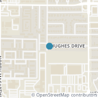 Map location of 718 Hughes Drive, Irving, TX 75062