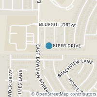 Map location of 6153 Striper Drive, Fort Worth, TX 76179