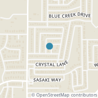 Map location of 6022 Highcrest Dr, Garland TX 75043