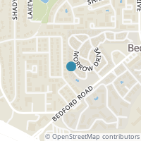Map location of 31 Park Lane, Bedford, TX 76021