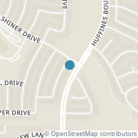 Map location of 6048 Shiner Drive, Fort Worth, TX 76179