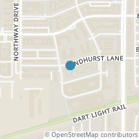 Map location of 5908 Sandhurst Lane #242, Dallas, TX 75206