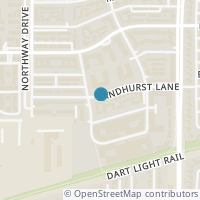 Map location of 5920 Sandhurst Ln #230, Dallas TX 75206
