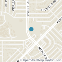 Map location of 10750 Shiloh Road, Dallas, TX 75228