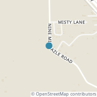 Map location of 6831 Nine Mile Azle Road, Fort Worth, TX 76135