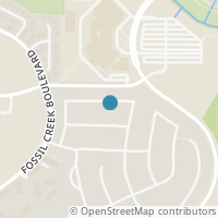 Map location of 4738 Tanglewood Dr, Haltom City TX 76137