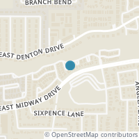 Map location of 414 Arbor Creek Drive, Euless, TX 76039