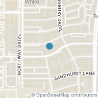 Map location of 5907 E University Boulevard #201, Dallas, TX 75206