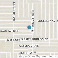 Map location of 4819 Cowan Avenue, Dallas, TX 75209