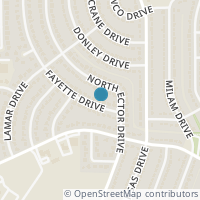 Map location of 706 Fayette Dr, Euless TX 76039