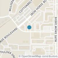 Map location of 5509 Traveller Drive, North Richland Hills, TX 76180