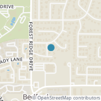 Map location of 2504 Wiltshire St, Bedford TX 76021