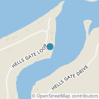 Map location of 7013 Hells Gate Loop, Strawn, TX 76475