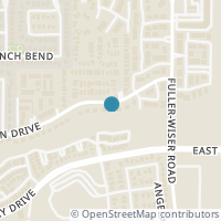 Map location of 508 E Denton Drive, Euless, TX 76039