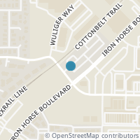 Map location of 6432 Northern Dancer Drive, North Richland Hills, TX 76180