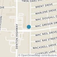 Map location of 5601 Denise Dr, Haltom City TX 76148