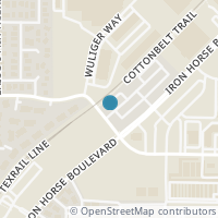 Map location of 6429 Northern Dancer Drive, North Richland Hills, TX 76180