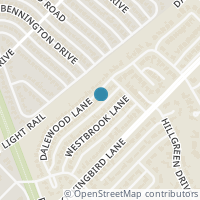 Map location of 7226 Dalewood Lane, Dallas, TX 75214