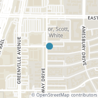 Map location of 5072 Matilda Street #223, Dallas, TX 75206