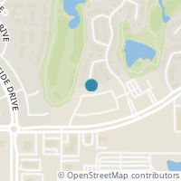 Map location of 4012 Knollbrook Lane, Fort Worth, TX 76137