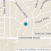 Map location of 716 Ruidoso Drive, Saginaw, TX 76179