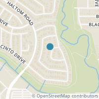 Map location of 5240 Blue Circle, Haltom City, TX 76137