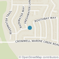 Map location of 6350 Freshwater Ln, Fort Worth TX 76179