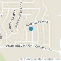 Map location of 6405 Seal Cove, Fort Worth, TX 76179