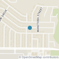 Map location of 5509 Stone Meadow Lane, Fort Worth, TX 76179