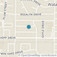 Map location of 5736 Bowling Drive, Watauga, TX 76148