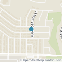 Map location of 5420 Stone Meadow Lane, Fort Worth, TX 76179