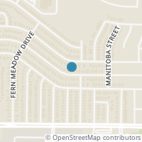 Map location of 5532 Stone Meadow Lane, Fort Worth, TX 76179