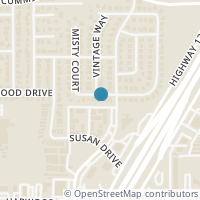 Map location of 3320 Vine Rdg, Bedford TX 76021