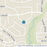Map location of 4632 Aspen Way, Haltom City TX 76137