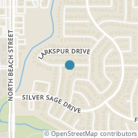 Map location of 3946 Wisteria Lane, Haltom City, TX 76137