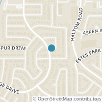 Map location of 4100 Vincent Terrace, Haltom City, TX 76137