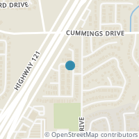 Map location of 3317 Versante Drive, Bedford, TX 76021