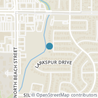 Map location of 5909 Iris Drive, Haltom City, TX 76137