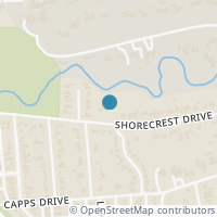 Map location of 4111 Shorecrest Dr, Dallas TX 75209