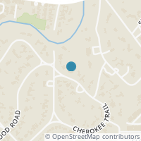 Map location of 4722 Cherokee Trail, Dallas, TX 75209