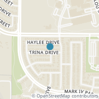 Map location of 2113 Trina Drive, Fort Worth, TX 76131