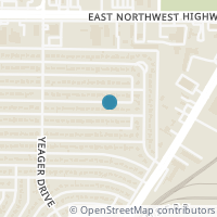 Map location of 11811 Strand Street, Dallas, TX 75218