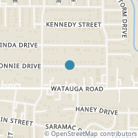 Map location of 5724 Bonnie Drive, Watauga, TX 76148