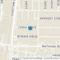 Map location of 5636 Linda Drive, Watauga, TX 76148