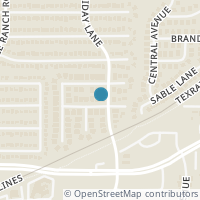 Map location of 7523 Connie Lane, North Richland Hills, TX 76182
