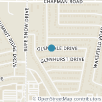 Map location of 6828 Glendale Drive, North Richland Hills, TX 76182