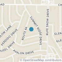 Map location of 6608 Swanee Court, Watauga, TX 76148